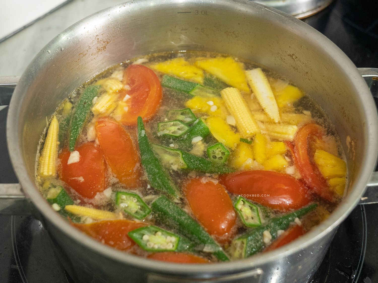 nấu canh chua tôm