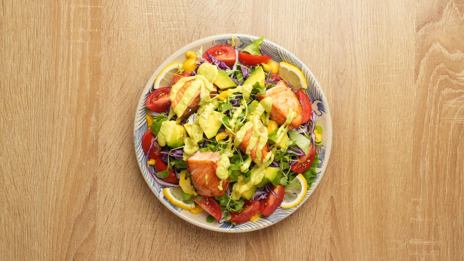 Salad cá hồi