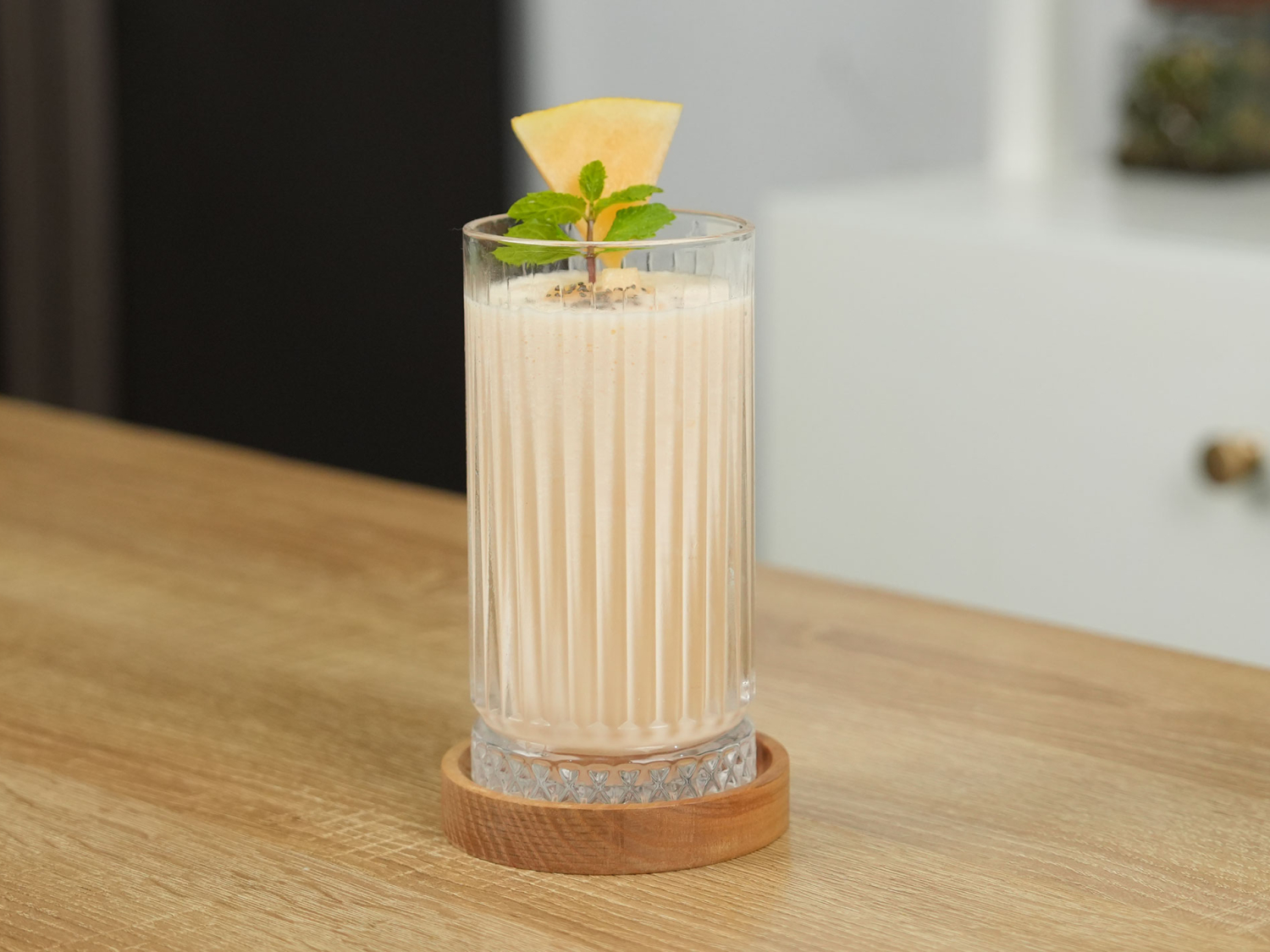 sinh tố dưa lưới
