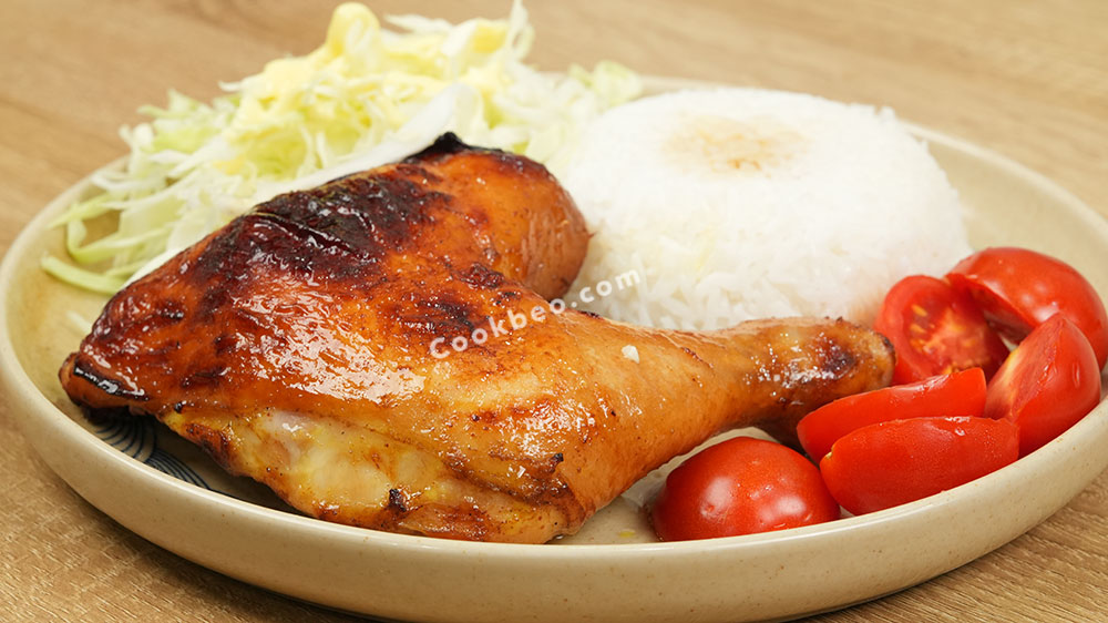 món gà nướng giấy bạc