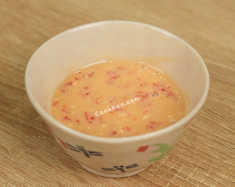 bát nước chấm chao