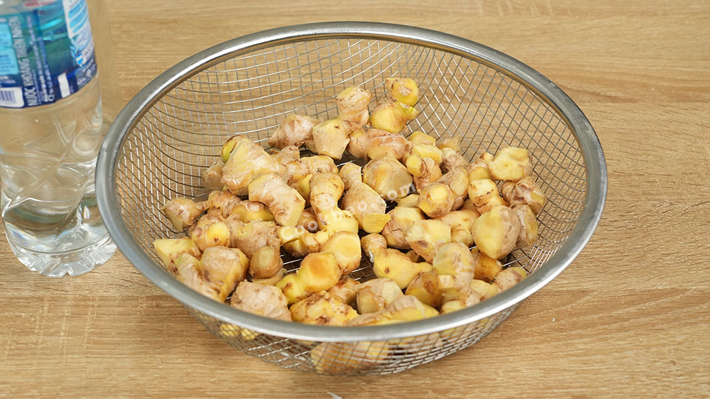 nguyên liệu ngâm rượu gừng