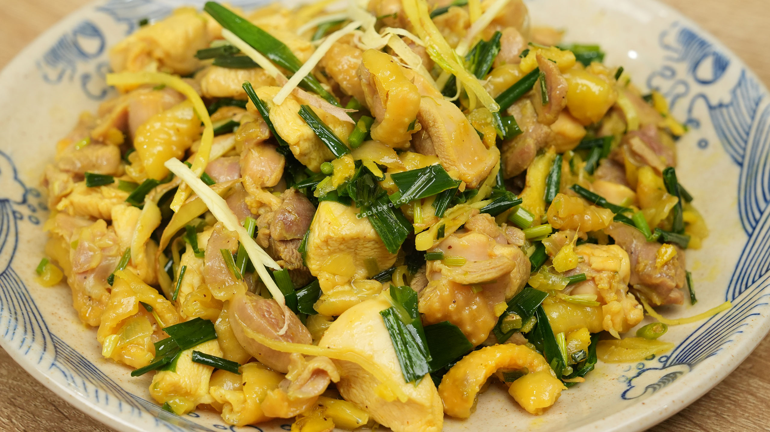 Gà xào gừng