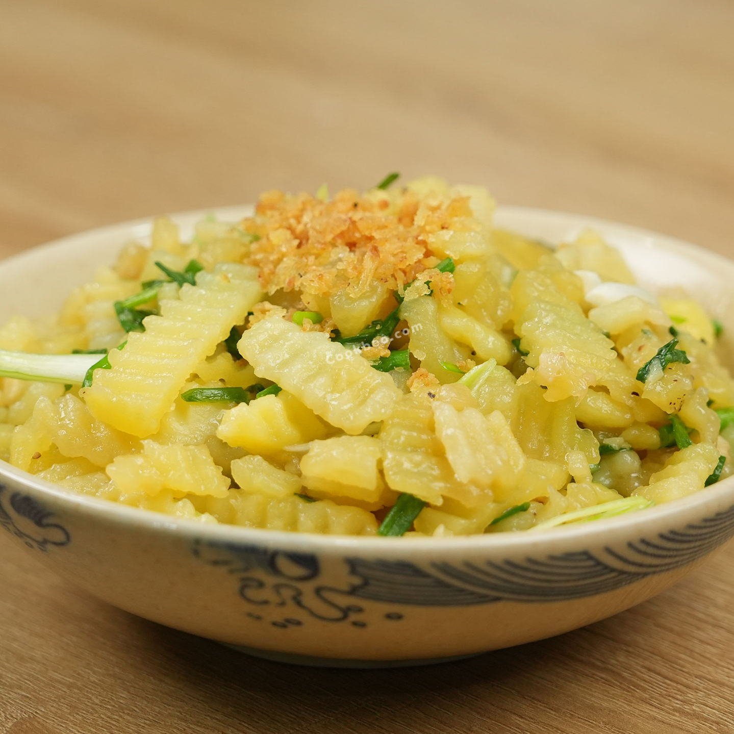khoai tây xào tỏi